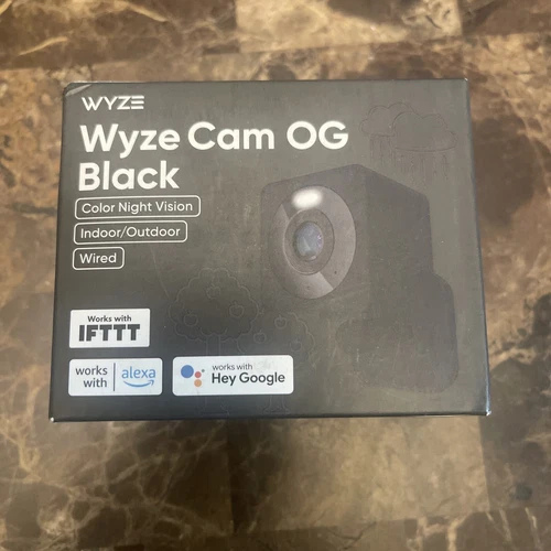 Wyze Cam OG Black 1080p Wireless Outdoor Security Camera for Pets-image