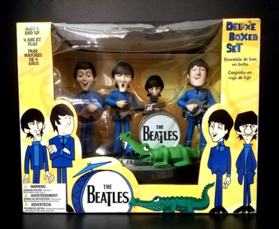 McFarlane: THE BEATLES Deluxe Box Set figures (with crocodile