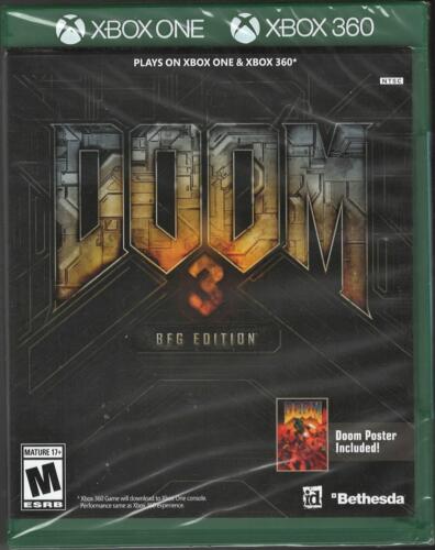 Doom 3 BFG Edition Xbox 360 (Brand New Factory Sealed US Version) Xbox 360, Xbox - Picture 1 of 2