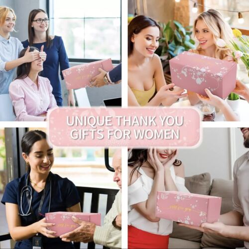 Pink Thank You Gift Box for Women - Unique Appreciation Gift - Picture 3 of 6