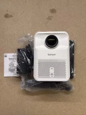 2024 Portable Projector Sainyer LED Movie Media Mini HD 4K Kit Bundle Android US