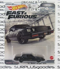 Hot Wheels Fast & Furious 1987 BUICK REGAL GRAND NATIONAL GNX Kendrick Lamar