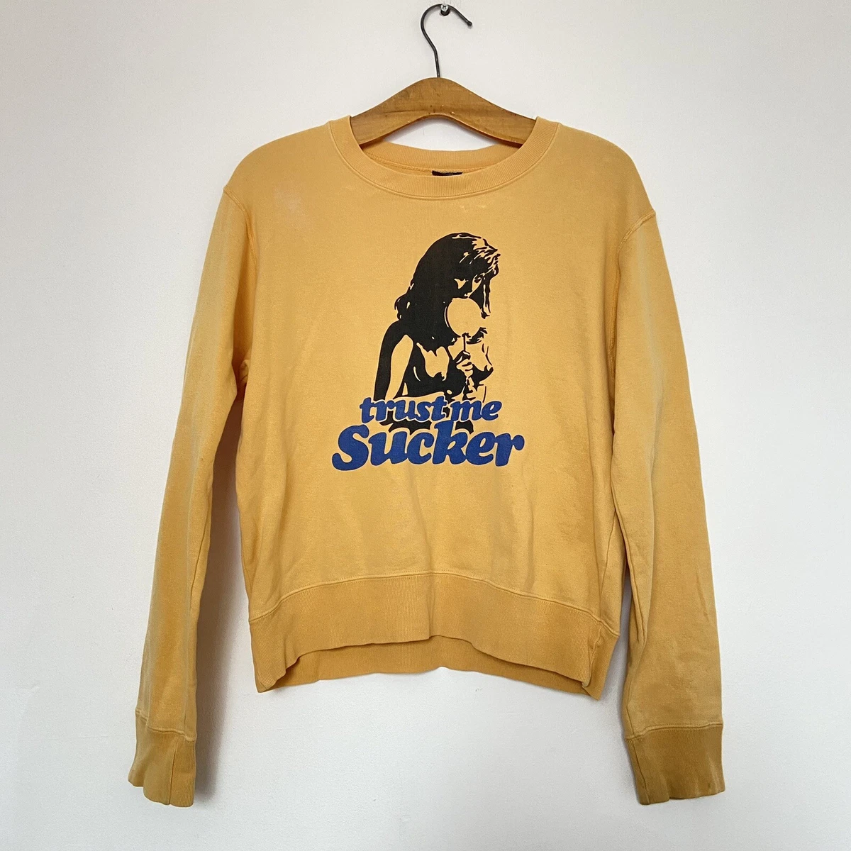 vintage hysteric glamour yellow sweat