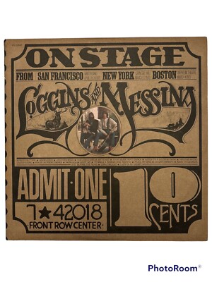 Loggins and Messina ON STAGE Live Double Album LP 1974 Columbia PG-32848 Excllnt
