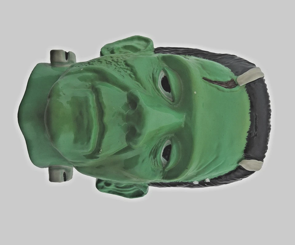 Frankenstein Hebillas Cinturón Monstruos Verde Metal Pintado Nuevo Hombres Mujeres Rock Rebelde Foto 3 de 4