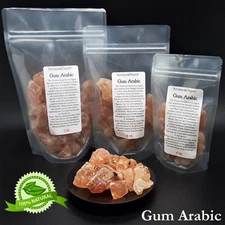 Gum Arabic Resin Incense 100% Pure Natural Acacia Wicca Pagan Church 1oz to 25Lb