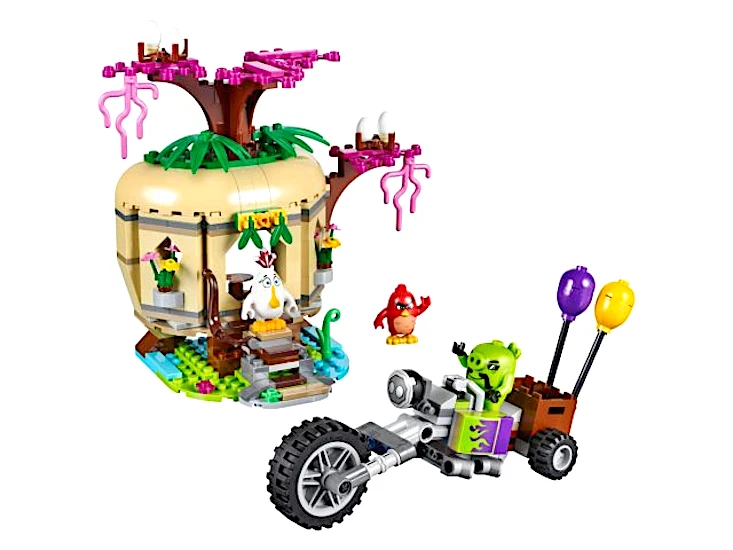 LEGO Bird Island Egg Heist 75823 Angry Bird Película Excelente Forma NISB ¡RARO! Foto 2 de 2
