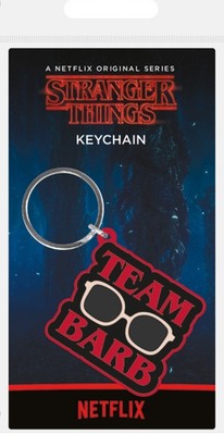SCHLÜSSELRING STRANGER THINGS TEAM BARB SCHLÜSSELANHÄNGER GUMMI