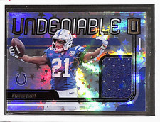 2019 Panini Unparalleled NYHEIM HINES UNDENIABLE ASTRAL RELIC /150 COLTS