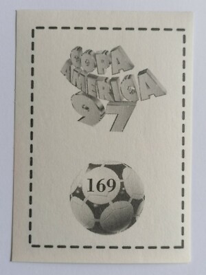 1997 Navarrete Copa America Face Sticker #169 EDDY CARAZAS Peru | eBay