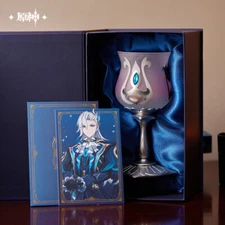 miHoYo Genshin Impact Goblet Neuvillette Glass Gift Box Official Wine Glass
