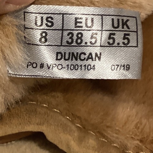 COUGAR DUNCAN DRAFT SUEDE SHEARLING WINTER WATERPROOF BOOTS , SIZE 8 - Picture 12 of 13