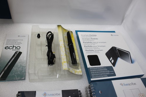 Livescribe Echo Smartpen 2GB Black APX-00008 - COMPLETE SYSTEM! - Open Box - Picture 2 of 8