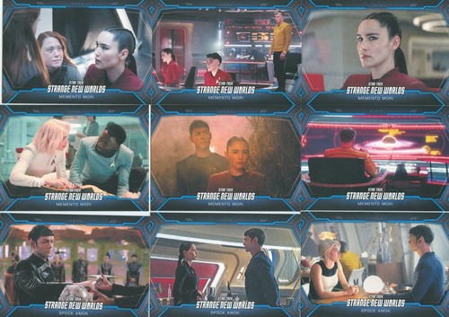 Star Trek Strange New Worlds Season 1 Complete 60 card base set 2 empty Wrappers - Afbeelding 4 van 6