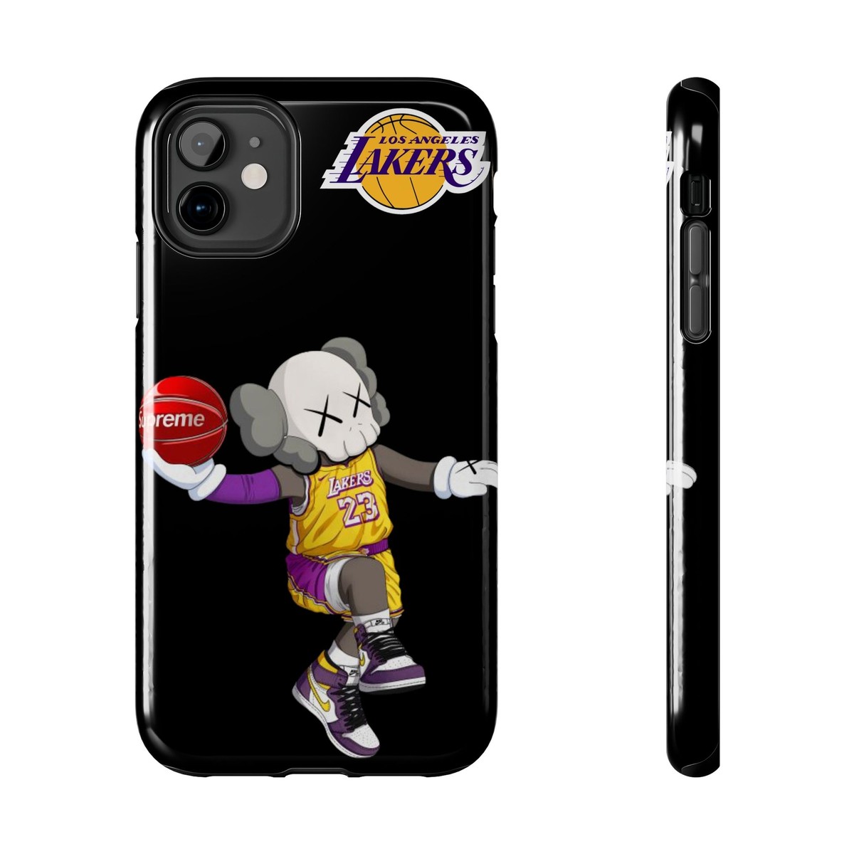 Hypebeast Lakers Phone Case Basketball Fan Cover Gift for Sports Lovers Unique Hypebeast Lakers Phone Case Basketball Fan Cover Gift for Sports Lovers Unique
