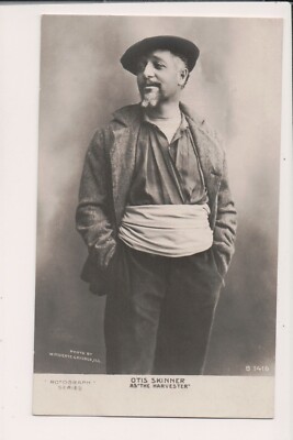 Vintage Postcard Otis Skinner Turn of The Century American stage actor 