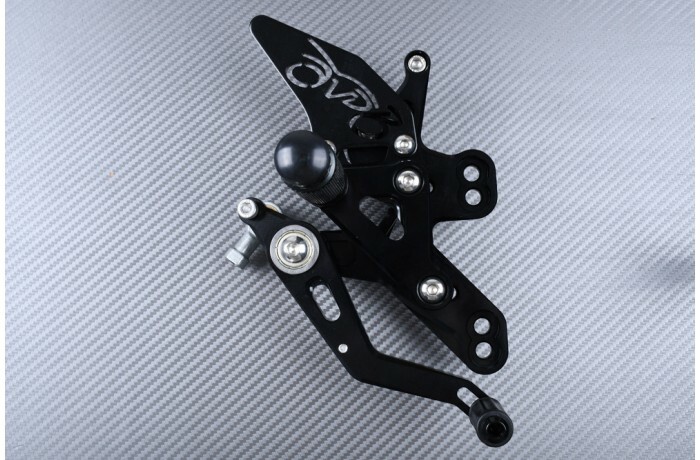 Repose-pieds racing CBR650F vert et commandes reculées CBR 650 F - 3