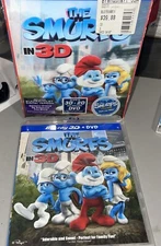 The Smurfs in 3D - DVD -  Very Good - Sofia Vergara,Jayma Mays,Neil Harris,Hank 