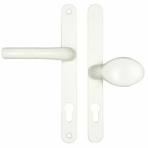 Upvc Door Handle Double Glazed Door Handle Lever Pad 92mm 62mm 215mm Fixings eBay