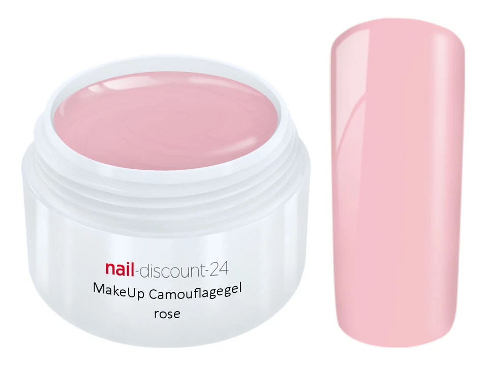 Make Up Camouflage UV LED Gel Aufbau Nagel Cover Rouge Natur Milky Rosa 5 15 30 - Bild 2 von 4