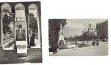 Oversized Post Cards Vintage(4)Strasbourg, Dubrovnik, Madrid, Venice  485