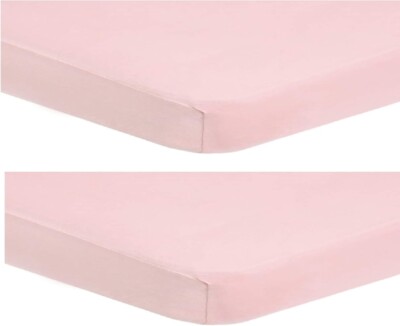 Dudu N Girlie Fitted Sheet Next to Me Crib 51 x 85 51x85 cm (Pack