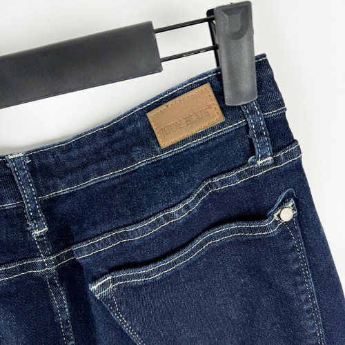 Judy Blue Mom Jeans Women's Size 13/31 High Rise Dark Wash Denim Stretch - Picture 9 of 19
