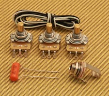 WKJ-STD Modern Premium Wiring Kit For USA Fender Jazz Bass