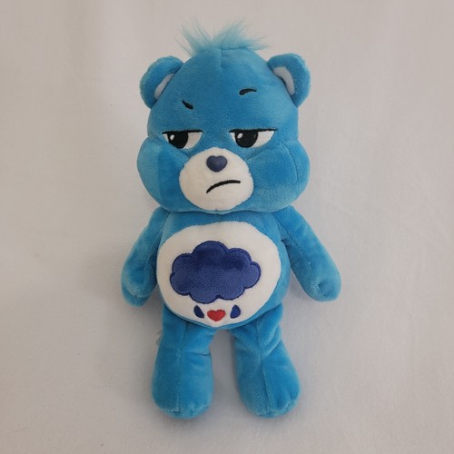 Care Bears - GRUMPY Bear - Peluche 10" imbottito - Sblocca The Magic Basic Fun 2020 - Foto 1 di 11