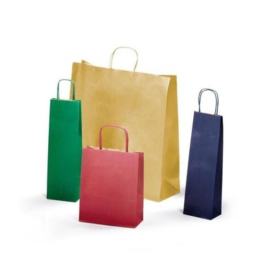 Sacchetti Di Carta Saul SDS26 - 25 Pezzi, 26x12x36cm, Robusti Per Shopping E Trasporto, Capacità Fino A 4kg - Foto 11