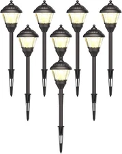 GOODSMANN Low Voltage Path Landscape Lights LED 1.5 Watt Floodlight with Metal