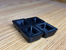 Replacement Foot Mounts (Set of 4) for Royal KHM Desktop Typewriters thumbnail
