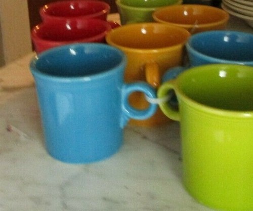 Fiestaware USA Mugs Lot of 8 Assorted Colors - Picture 3 of 5
