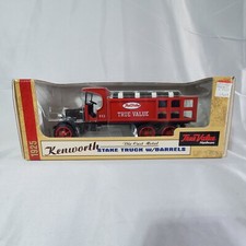 ERTL 1925 Kenworth Die Cast Metal Truck w/Barrels True Value Hardware Bank 1:34