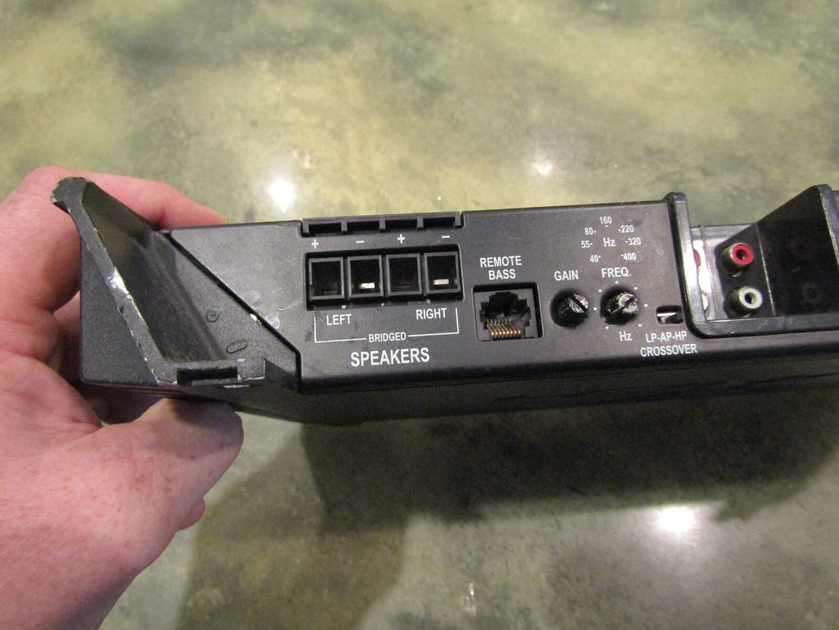 Vintage Rare Old School Rockford Fosgate Punch Power P6002 Amp