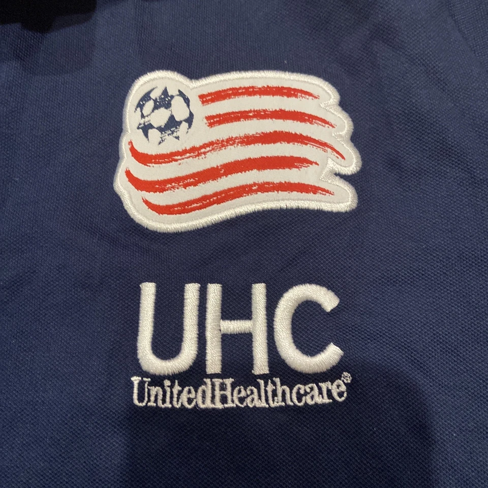 Adidas MLS New England Revolution Team Issue Travel Polo XL MLS FI1734 Soccer - Image 3 of 4