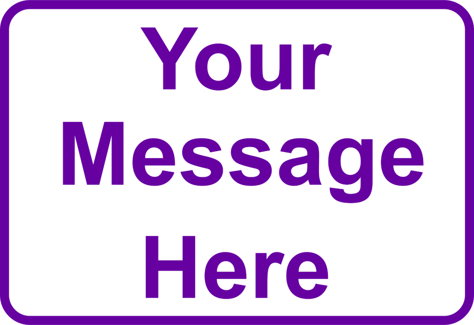 New Personalized Aluminum Metal Sign Customized With Custom Text 12" x ...