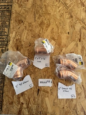 Viega Pro Press 2 Inch Fittings Lot
