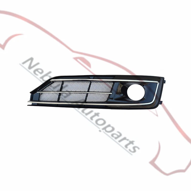 Nueva cubierta de rejilla de parachoques delantero izquierdo con orificio ACC para Audi A8 D4 2015-2016 Foto 4 de 4