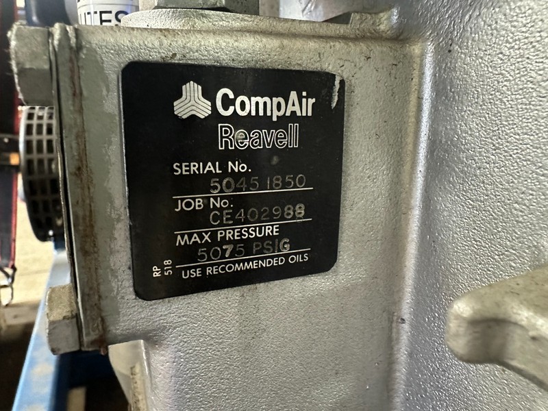 Mako Air Breathing Compressor 8 CFM With Yanmar Diesel Engine