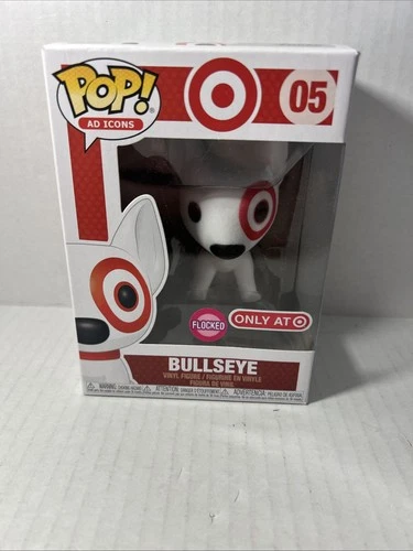 Funko Pop! Vinyl: Ad Icons Bullseye Flocked Target Exclusive #05 With Protector