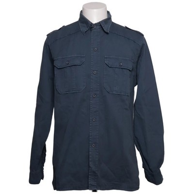 Basic T-Shirt, Hemd, Größe: M, M65 Basic Shirt, Blau, Baumwolle, Einfarbig #ZA0