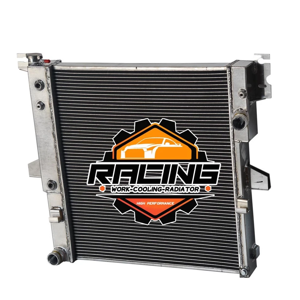 Radiador de aluminio para Ford Explorer 97-99 Mercury Mountaineer V8 1996-2001 2 filas Foto 3 de 4
