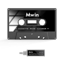 Cassette Head Cleaner Tape with Fluid Maintenance Kit - Easy to Use  Restore