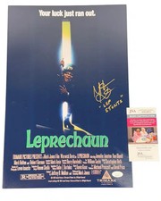 Martin Klebba signed 12x18 Poster Leprechaun JSA Authentication