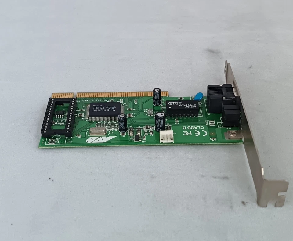 SCHEDA DI RETE LAN ETHERNET AT-2500TX V3 PCI PER COMPUTER REALTEK ADMTEK - Immagine 3 di 4