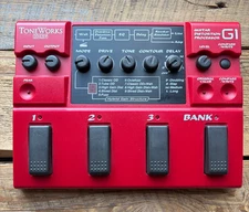 Korg Toneworks G1 Guitar Distortion Processor Pedal