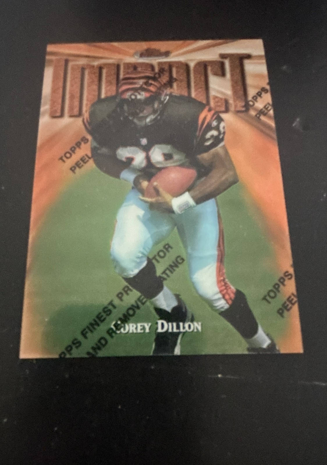 1997 Topps Finest - Corey Dillon #176 Refractor (RC)