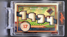 2025 Leaf Seasons In The Sun Dizzy Dean Quad Relic /6 St. Louis Cardinals ALS-5