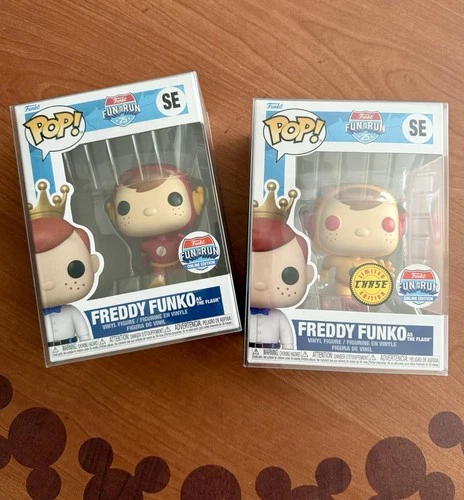 ⚡️ Funko POP! DC Fun On The Run Freddy As Reverse Flash Chase & The Flash Set